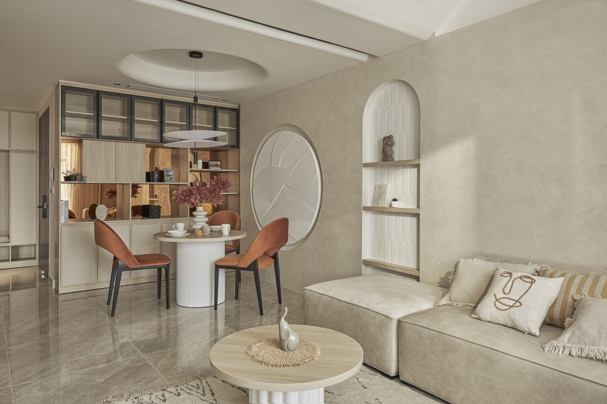 NHÀ MẪU MIDTOWN PHONG CÁCH WABI SABI
